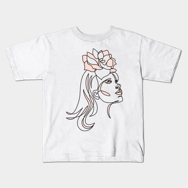 Aria Kids T-Shirt by pmuirart